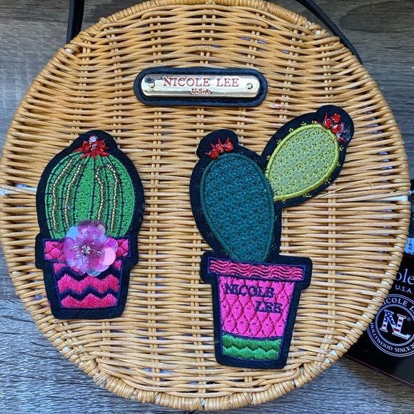 Nicole Lee cactus purse - Picture 1 of 9